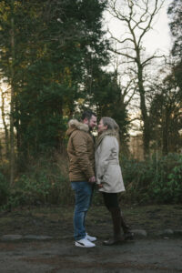 Natural engagement photographer Scotland