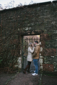 Natural engagement photographer Scotland