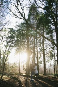 Natural engagement photographer Scotland