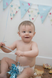 first birthday photography session