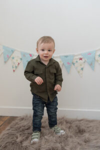 first birthday photography session