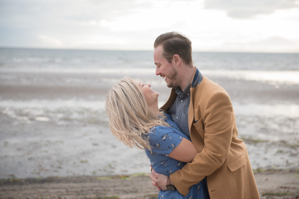 Troon Engagement Photography Scotland