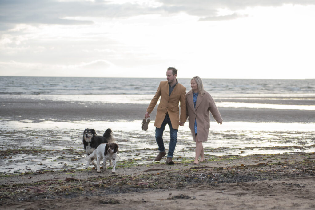 Troon Engagement Photography Scotland
