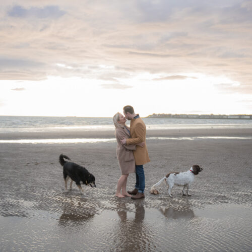 Troon Engagement Photography Scotland