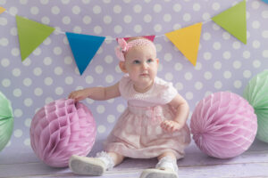 cake smash glasgow photography studio