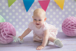 cake smash glasgow photography studio