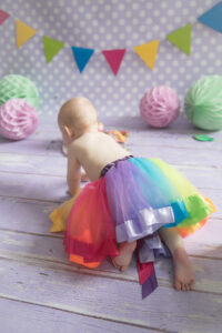 cake smash glasgow photography studio