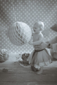 cake smash glasgow photography studio