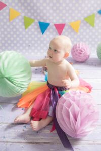 cake smash glasgow photography studio