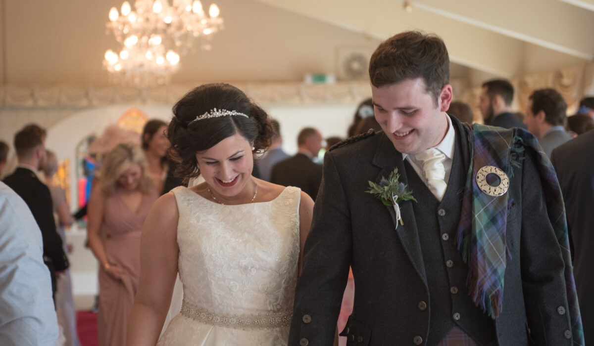 natural wedding photographer falkirk scotland