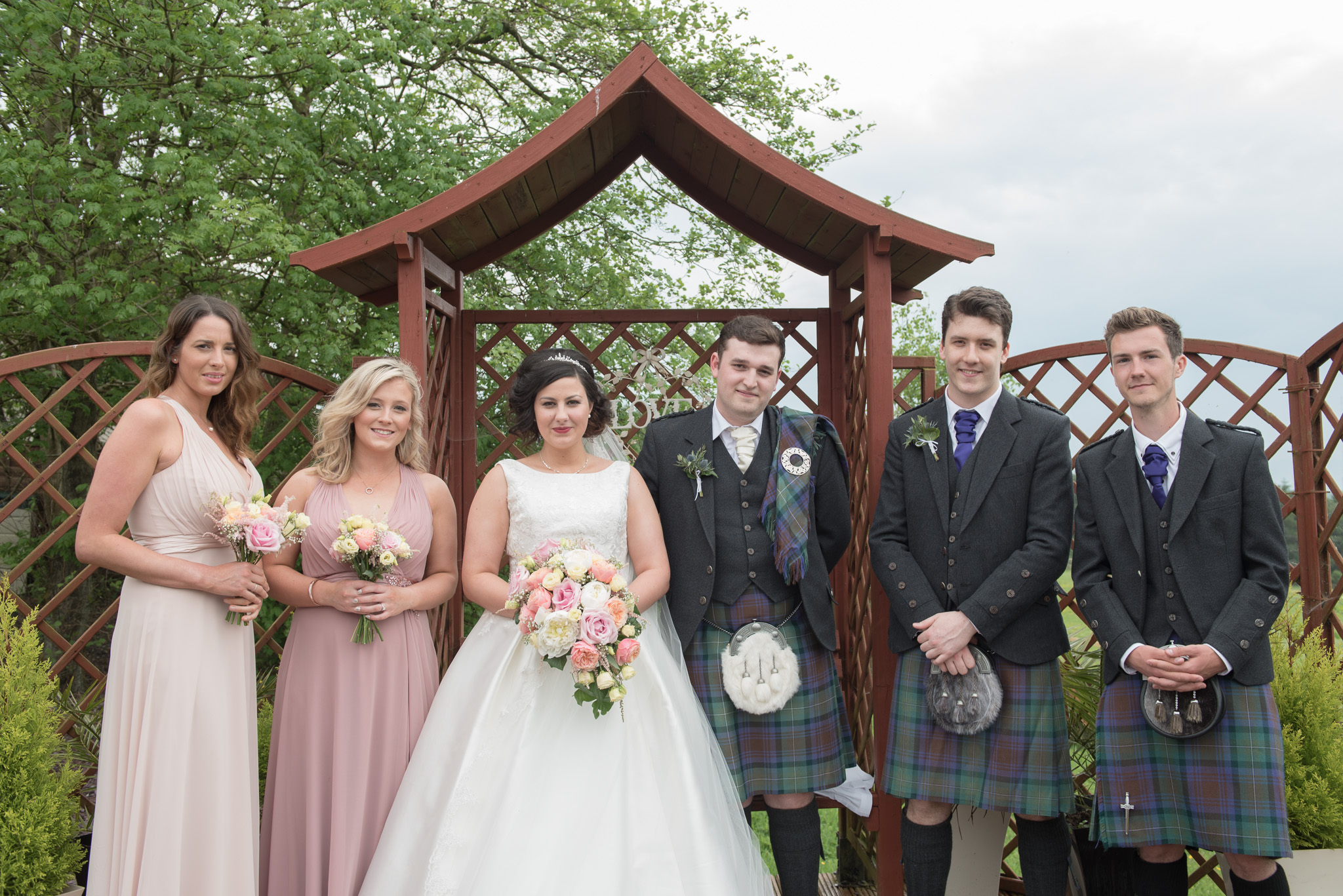 natural wedding photographer falkirk scotland