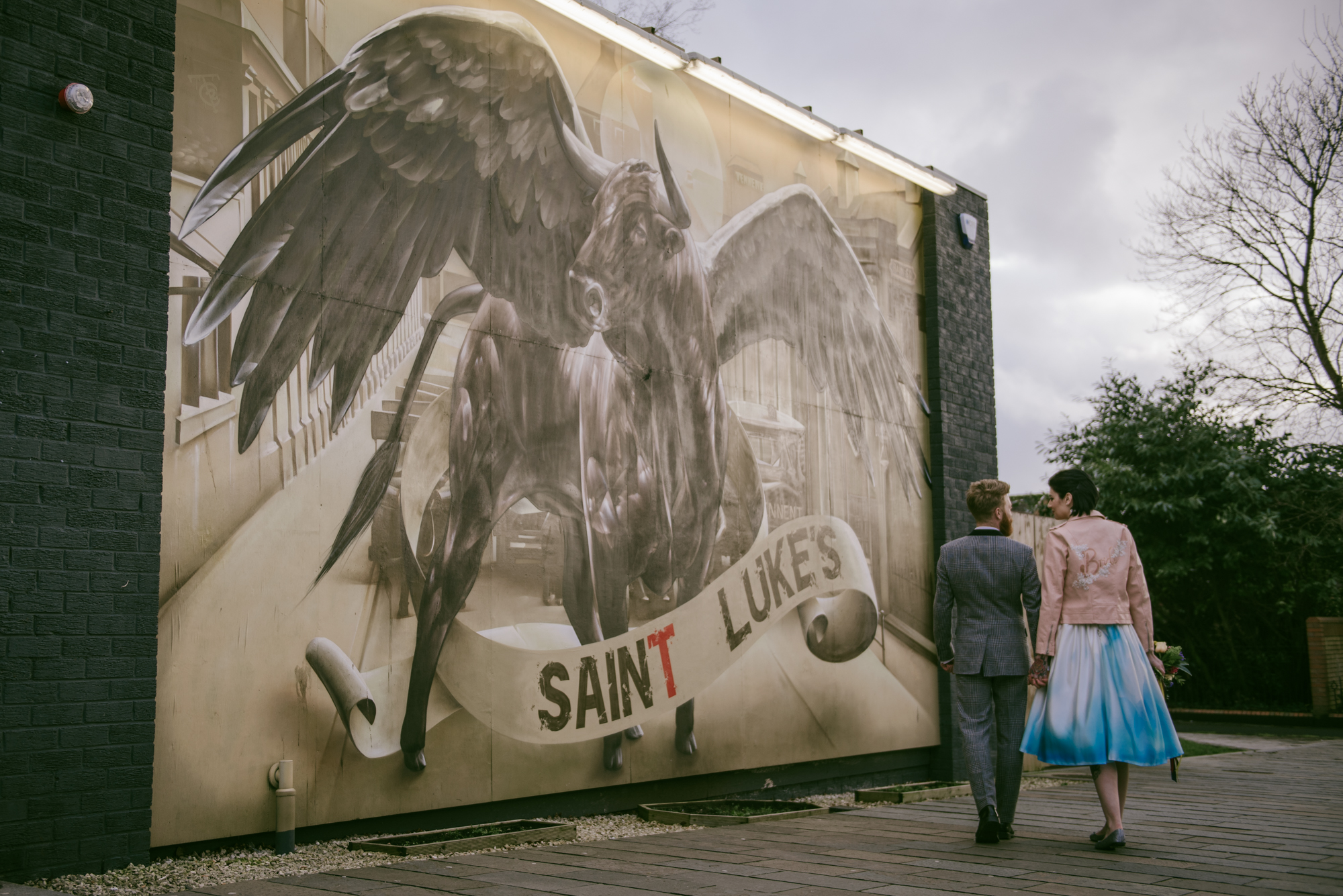 Urban wedding photographer Glasgow Scotland