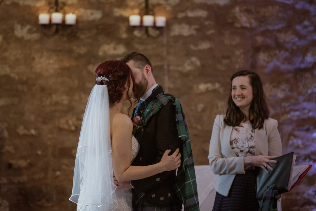 Scottish castle wedding