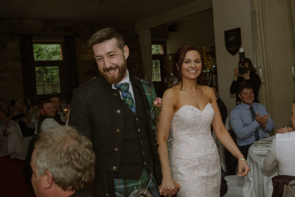 Documentary wedding photographer Scotland