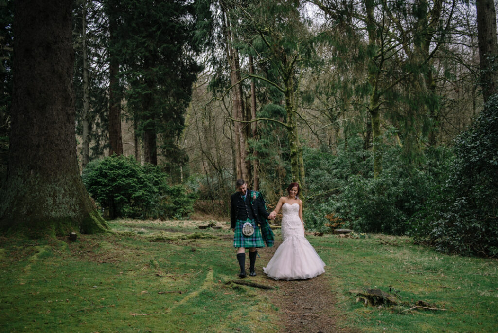 Documentary wedding photographer Scotland