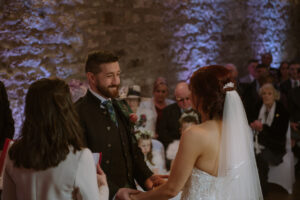 Scottish castle wedding