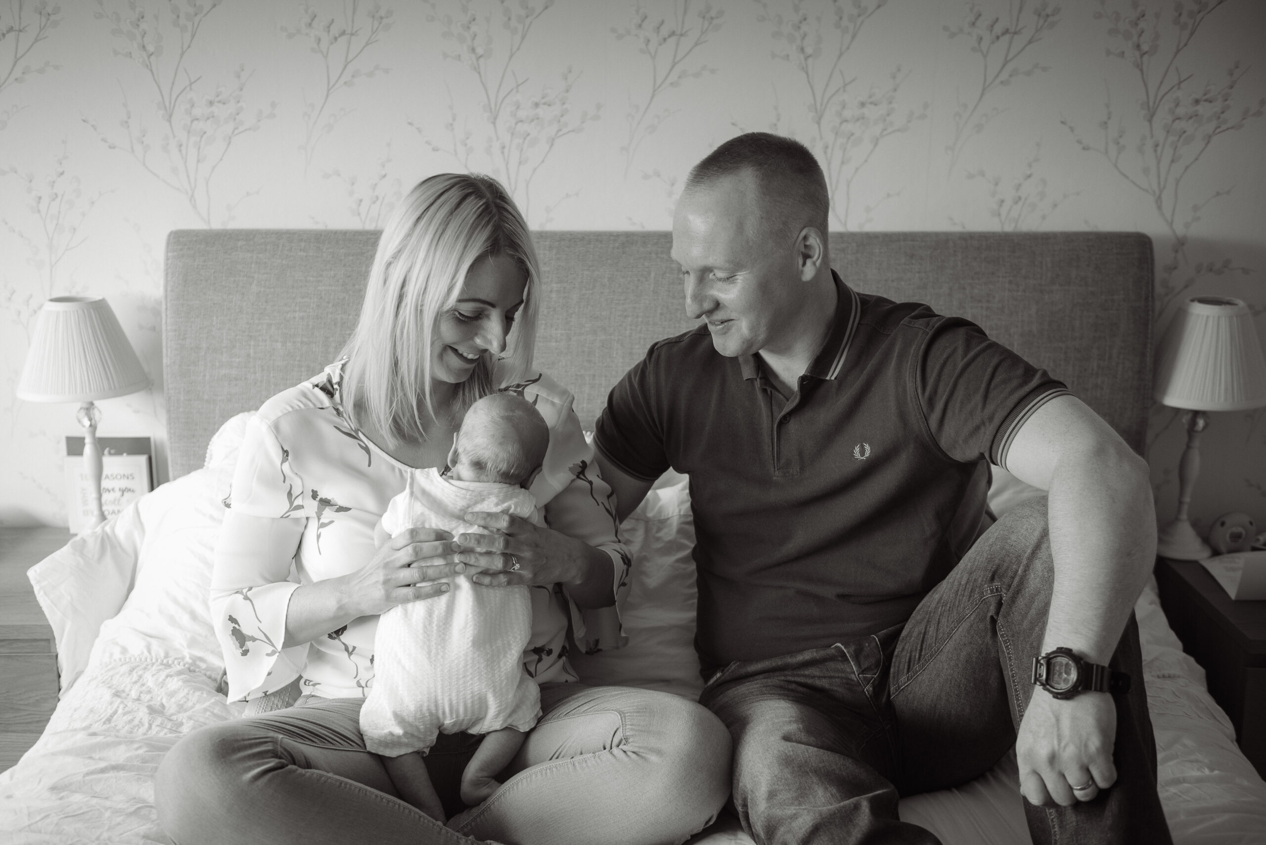 in home newborn photographer glasgow