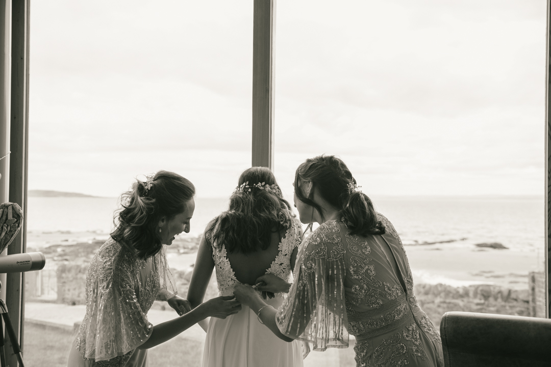 Alternative wedding photographer Fife, Scotland