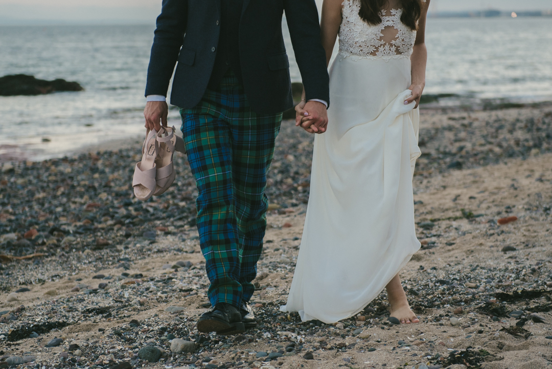 Alternative wedding photographer Fife, Scotland
