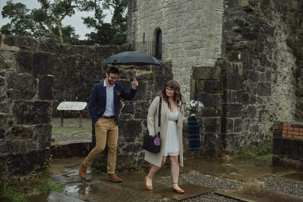 Castle elopement Scotland