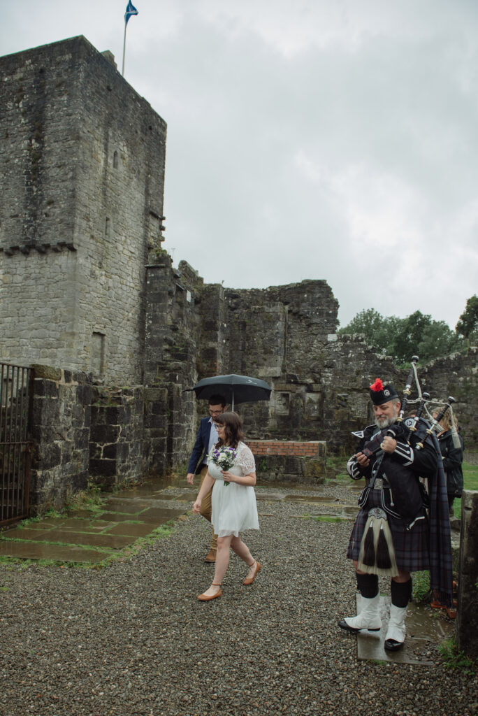 Castle elopement Scotland