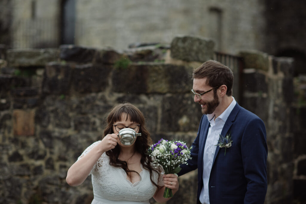 Castle elopement Scotland