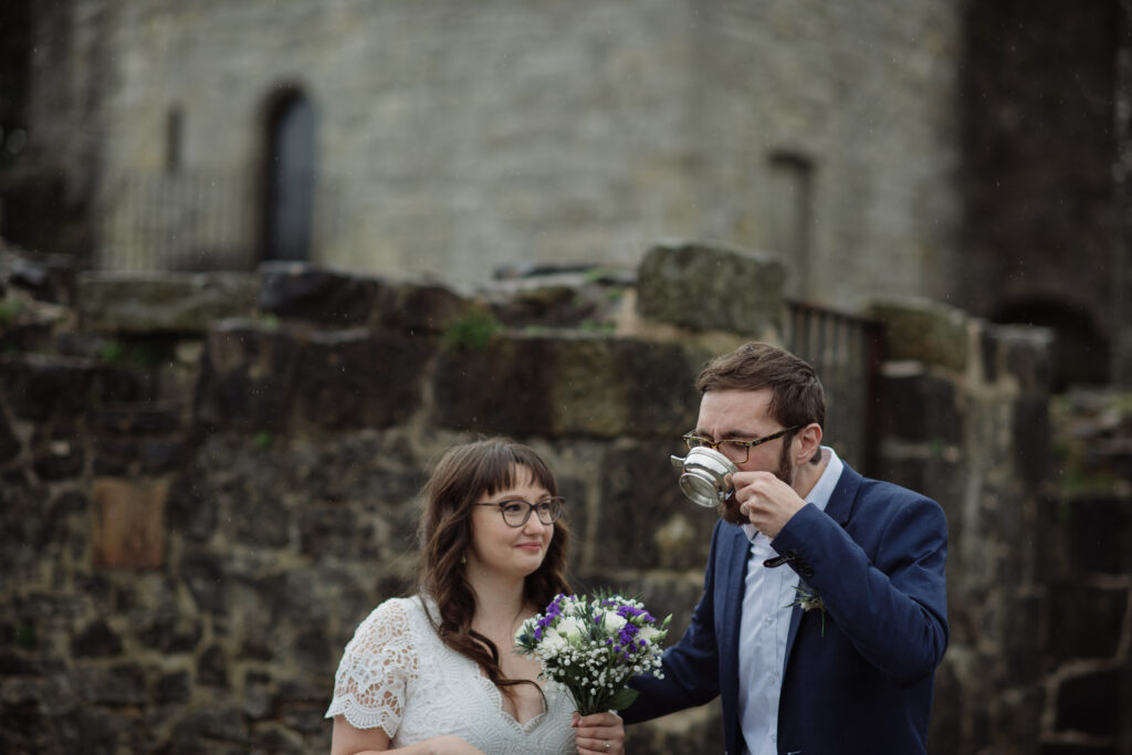 Castle elopement Scotland