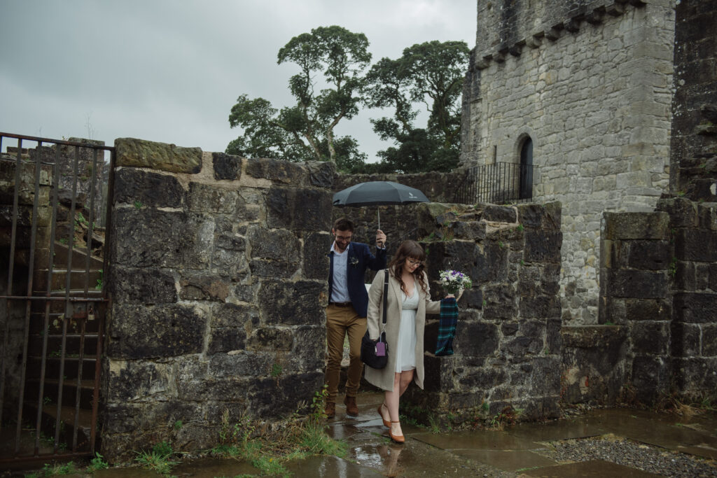 Castle elopement Scotland