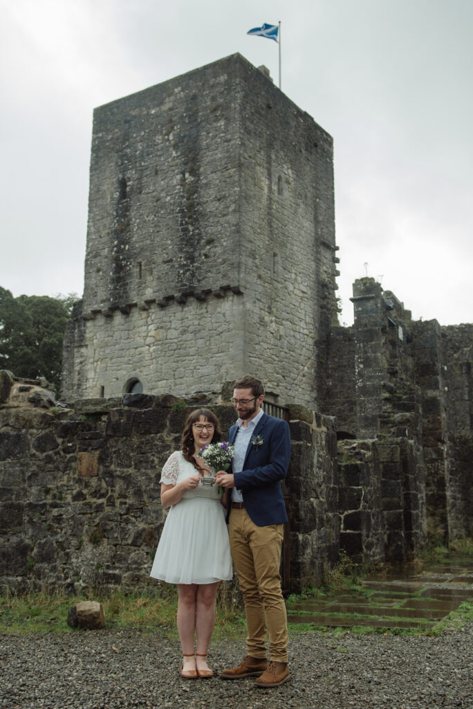 Castle elopement Scotland