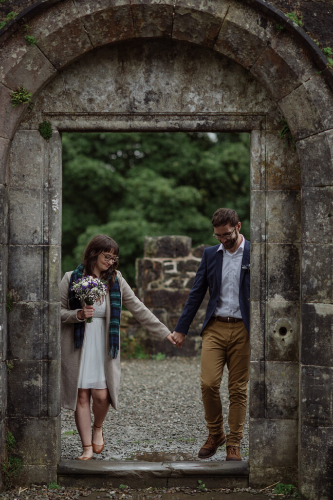Castle elopement Scotland