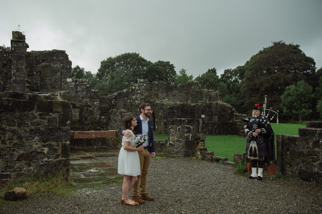 Castle elopement Scotland