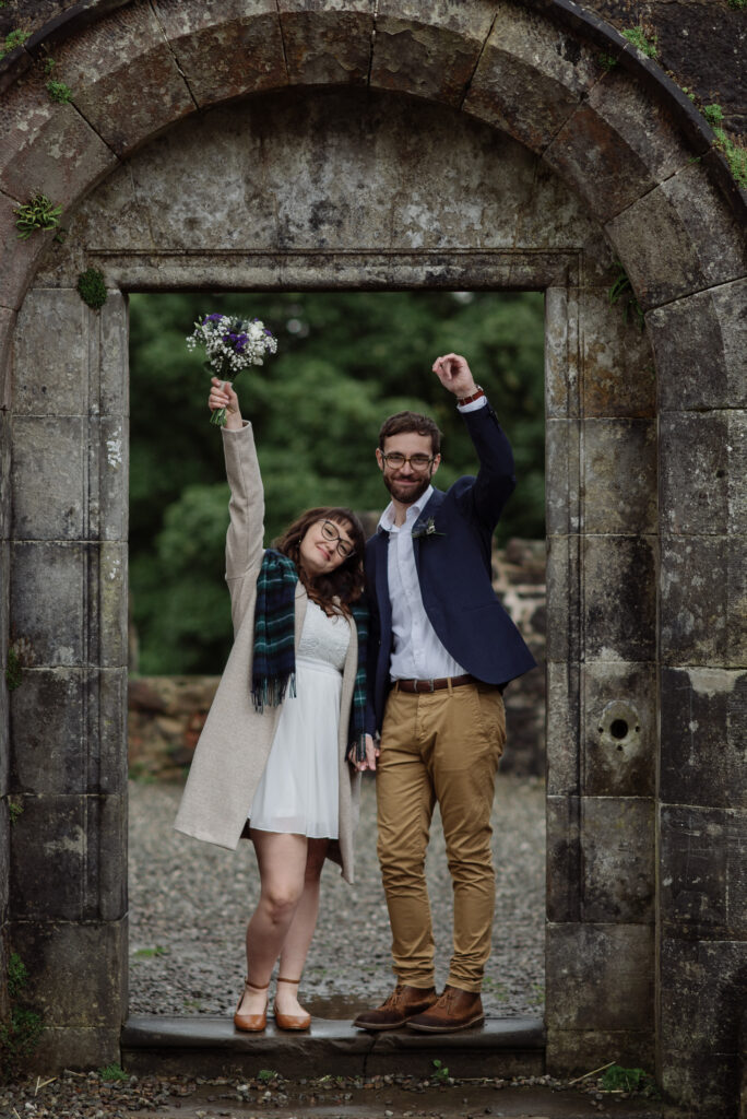 Castle elopement Scotland