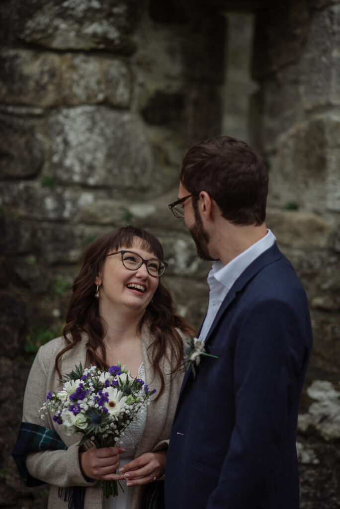 Castle elopement Scotland