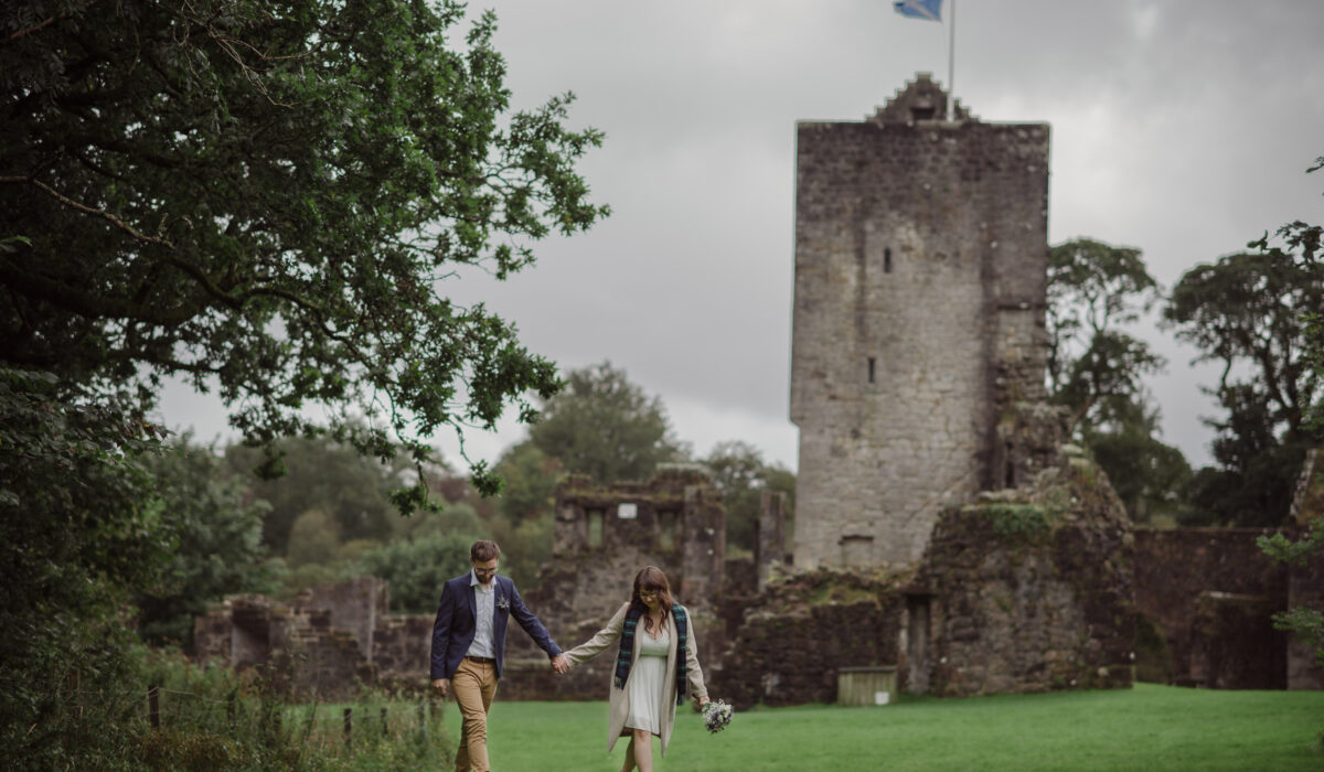 Castle elopement Scotland