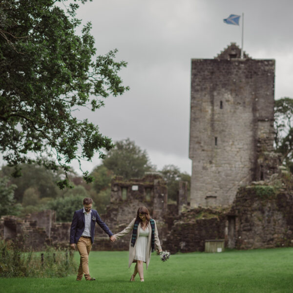 Castle elopement Scotland