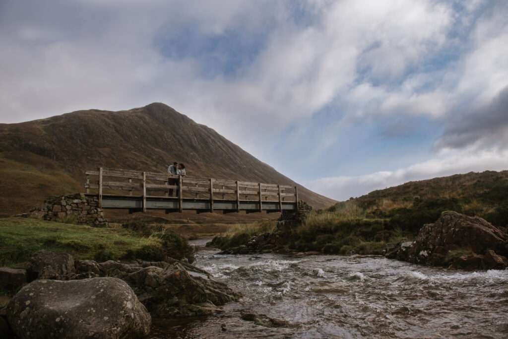 scottish highlands adventure engagement session