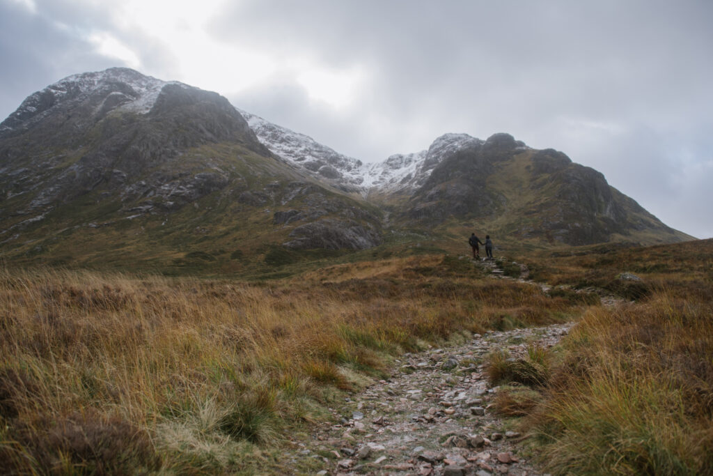 scottish highlands adventure engagement session