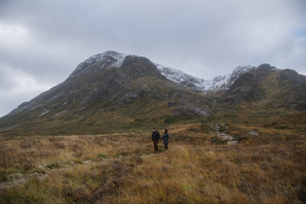scottish highlands adventure engagement session