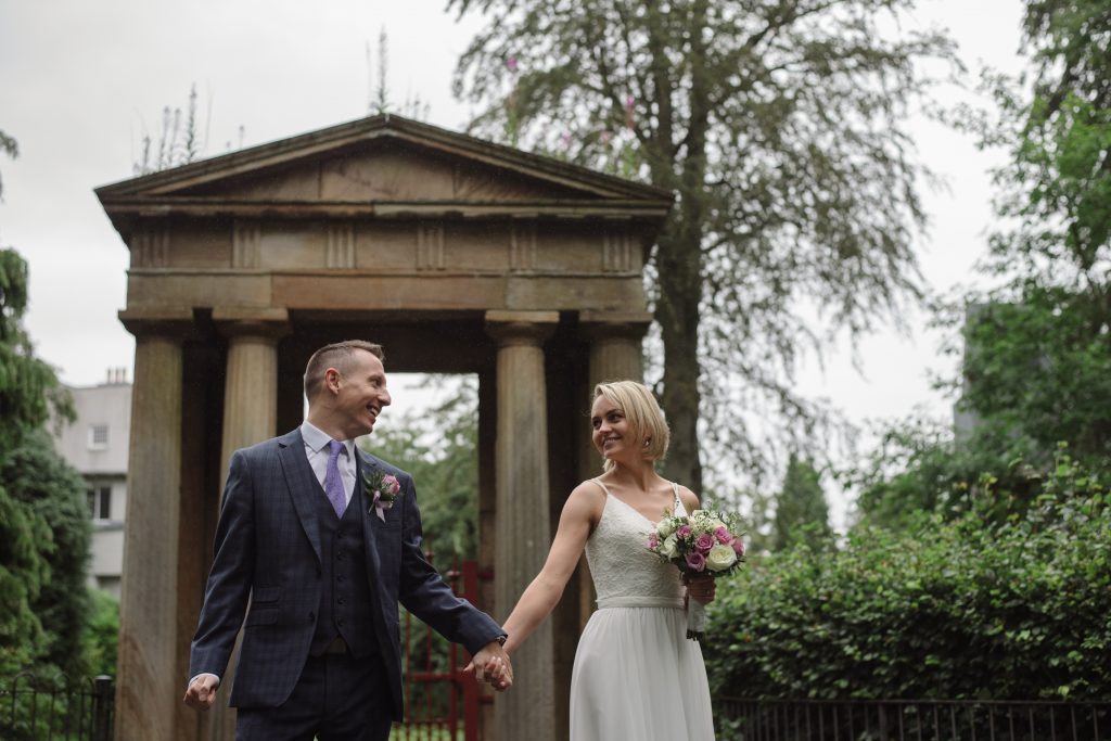 alternative wedding photographer glasgow, scotland