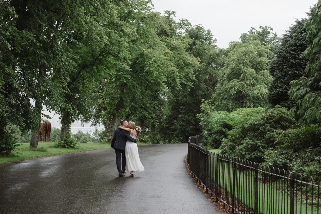 alternative wedding photographer glasgow, scotland