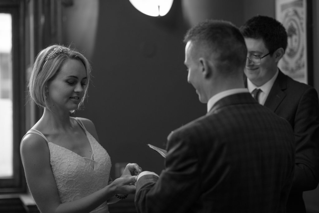 alternative wedding photographer glasgow, scotland