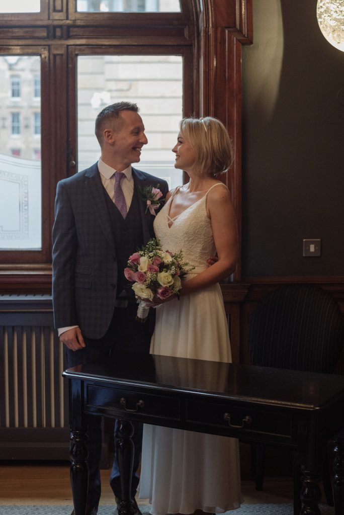 alternative wedding photographer glasgow, scotland