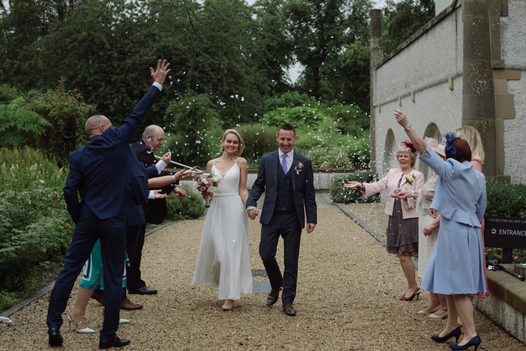alternative wedding photographer glasgow, scotland