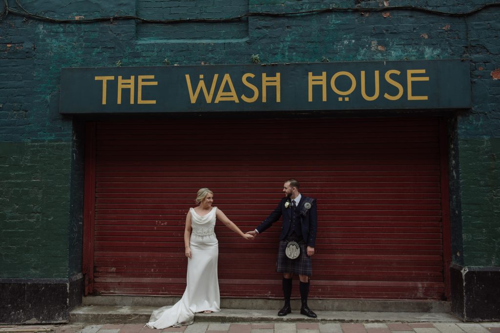 St Luke's Wedding Photography Glasgow Barras