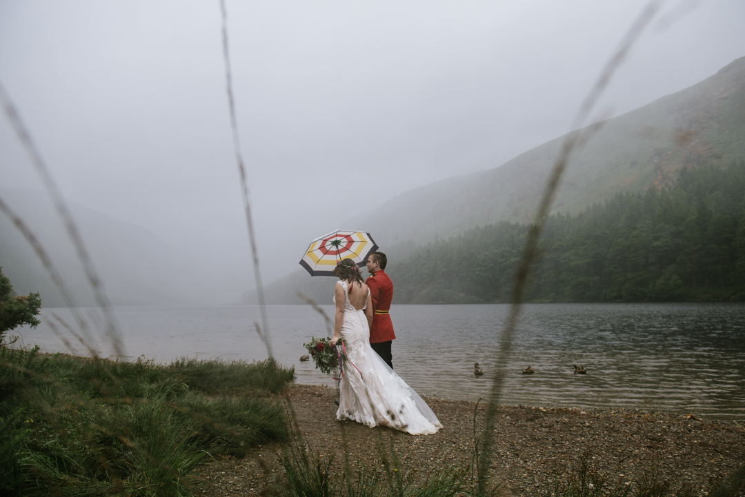 misty mountain elopement photographer ireland