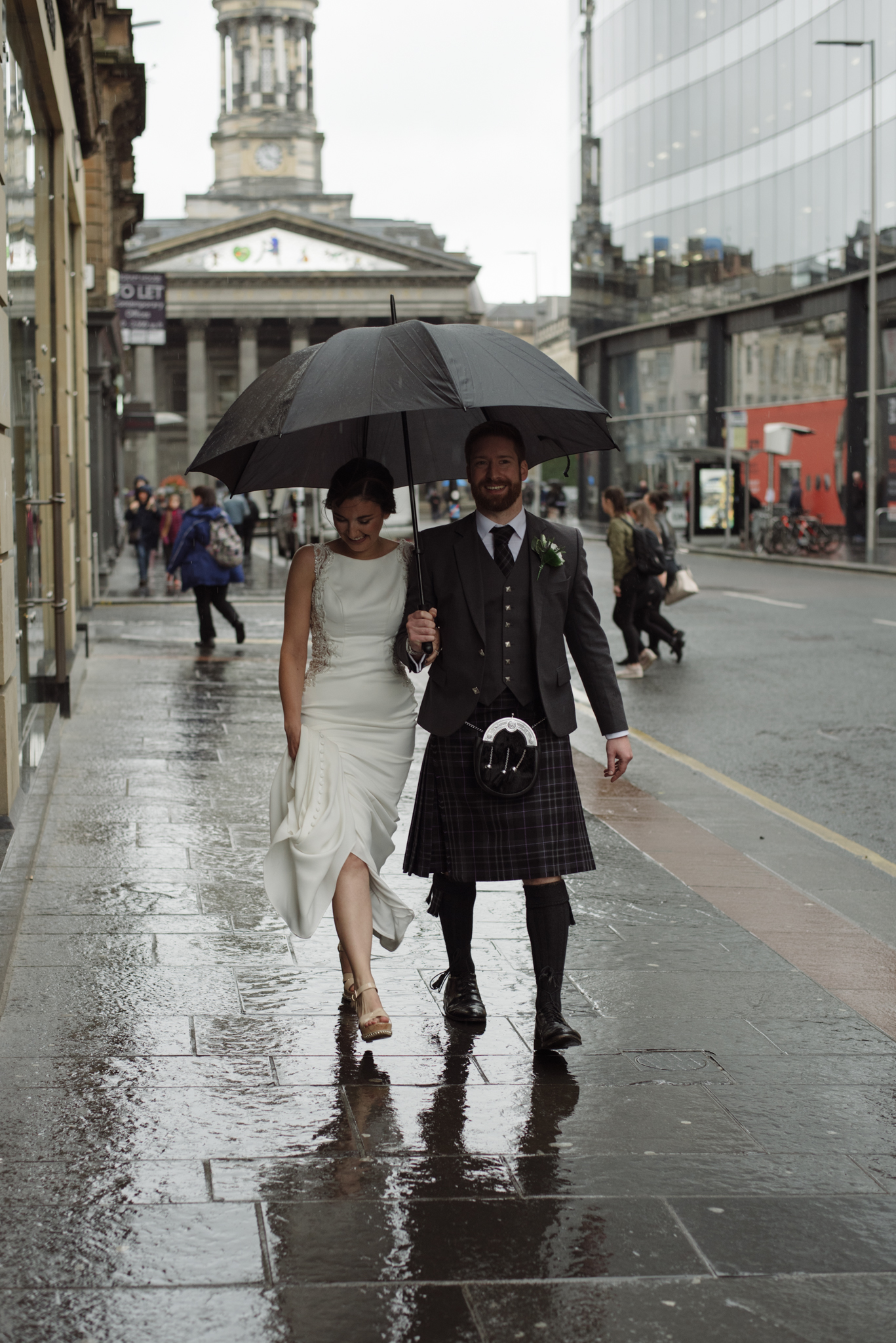 alternative wedding photographer glasgow