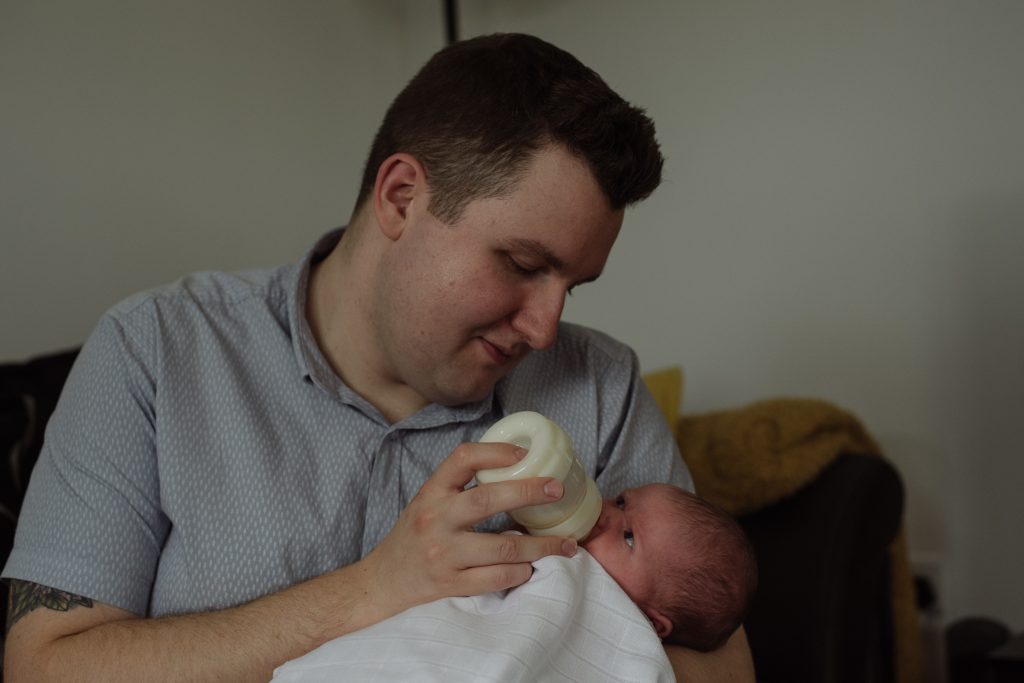 in home baby photographer glasgow scotland