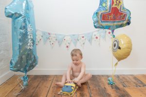 first birthday photography session