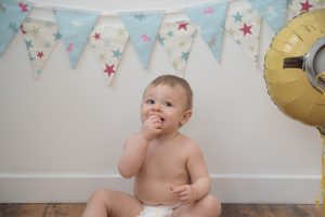 first birthday photography session