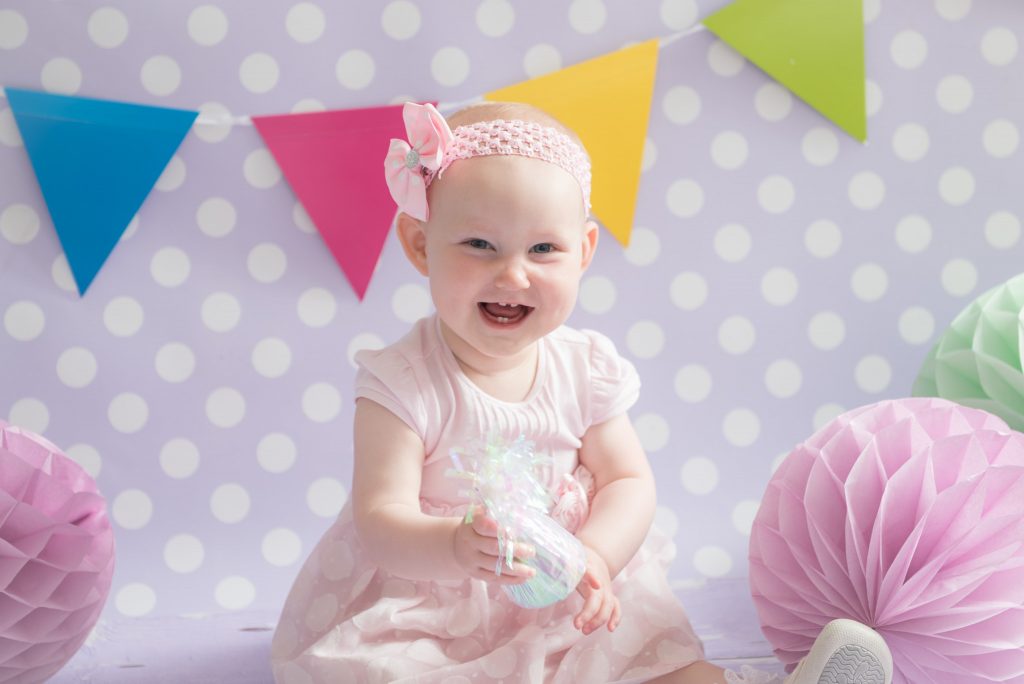 cake smash glasgow photography studio